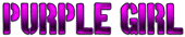 PURPLE GIRL Logo Style