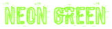 Neon Green Logo Style