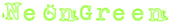 Neon Green Logo Style