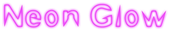 Neon Glow Logo Style