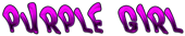 PURPLE GIRL Logo Style