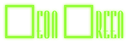 Neon Green Logo Style