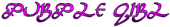 PURPLE GIRL Logo Style