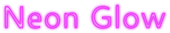 Neon Glow Logo Style