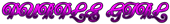 PURPLE GIRL Logo Style