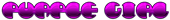 PURPLE GIRL Logo Style