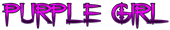 PURPLE GIRL Logo Style