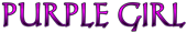 PURPLE GIRL Logo Style