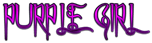 PURPLE GIRL Logo Style