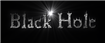 Black Hole Logo Style