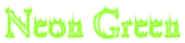 Neon Green Logo Style