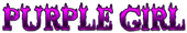 PURPLE GIRL Logo Style