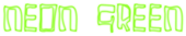 Neon Green Logo Style