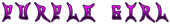 PURPLE GIRL Logo Style