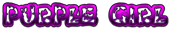 PURPLE GIRL Logo Style