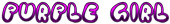 PURPLE GIRL Logo Style