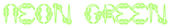 Neon Green Logo Style