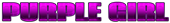 PURPLE GIRL Logo Style