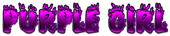 PURPLE GIRL Logo Style