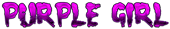 PURPLE GIRL Logo Style