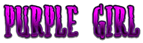 PURPLE GIRL Logo Style