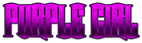 PURPLE GIRL Logo Style