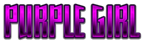 PURPLE GIRL Logo Style