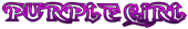 PURPLE GIRL Logo Style