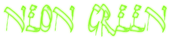 Neon Green Logo Style