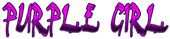 PURPLE GIRL Logo Style