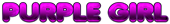 PURPLE GIRL Logo Style