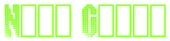 Neon Green Logo Style