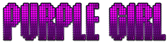 PURPLE GIRL Logo Style