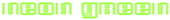 Neon Green Logo Style