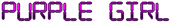 PURPLE GIRL Logo Style