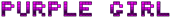 PURPLE GIRL Logo Style