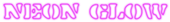 Neon Glow Logo Style