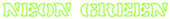 Neon Green Logo Style