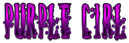 PURPLE GIRL Logo Style