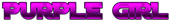 PURPLE GIRL Logo Style