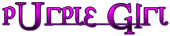 PURPLE GIRL Logo Style