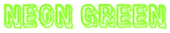 Neon Green Logo Style