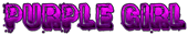 PURPLE GIRL Logo Style