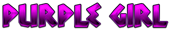 PURPLE GIRL Logo Style