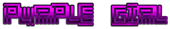 PURPLE GIRL Logo Style