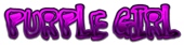 PURPLE GIRL Logo Style