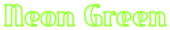 Neon Green Logo Style