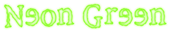 Neon Green Logo Style