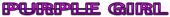 PURPLE GIRL Logo Style