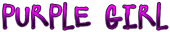 PURPLE GIRL Logo Style